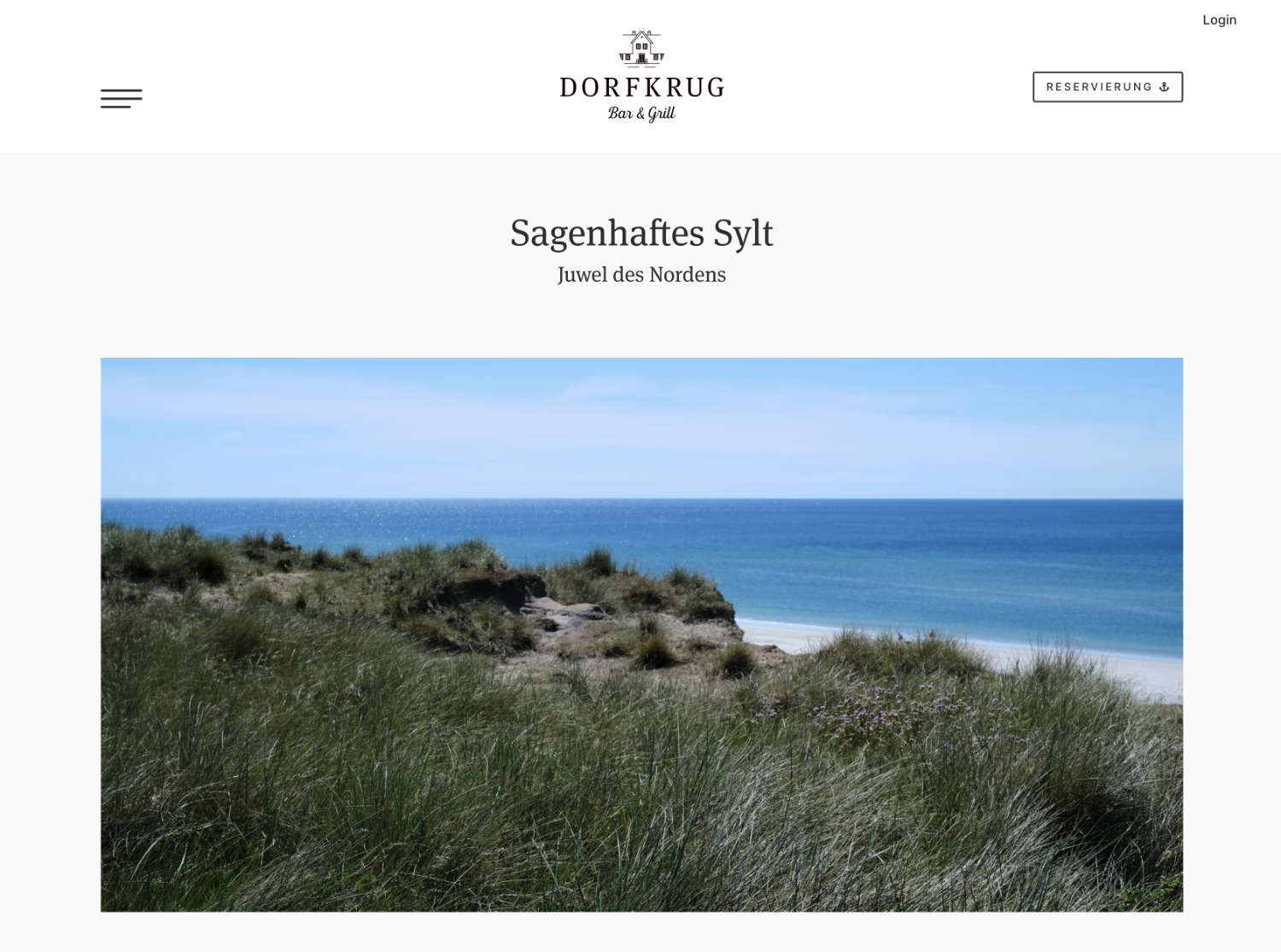 Dorfkrug case study website 2